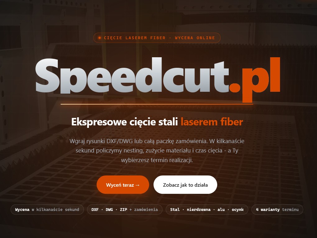 Speedcut.pl